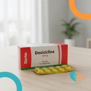 DOXICICLINA 100MG BLISTER*10 COMPRIMIDOS GENFAR