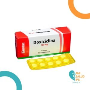 DOXICICLINA 100MG COMPRIMIDO GENFAR