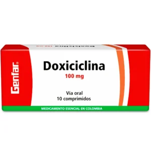 DOXICICLINA 100MG COMPRIMIDO GENFAR
