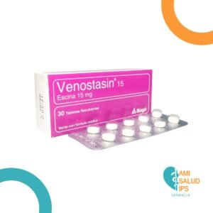 ESCINA 15 MG TABLETA RECUBIERTA VENOSTASIN 15