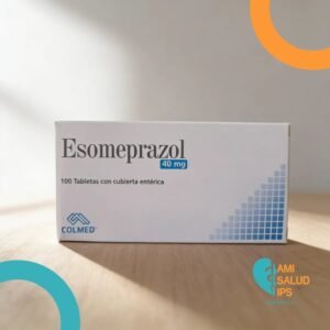 ESOMEPRAZOL 40MG C*100 TABLETAS CON CUBIERTA ENTERICA COLMED
