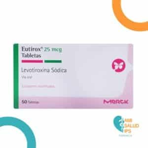 LEVOTIROXINA SODICA 25MCG TABLETA EUTIROX