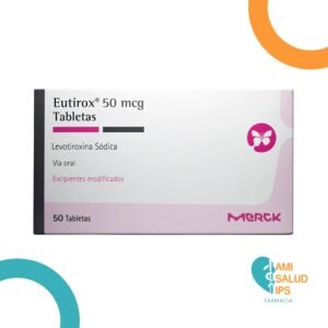 LEVOTIROXINA SODICA 50MCG TABLETA EUTIROX