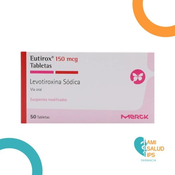 LEVOTIROXINA SODICA 150MCG TABLETA EUTIROX