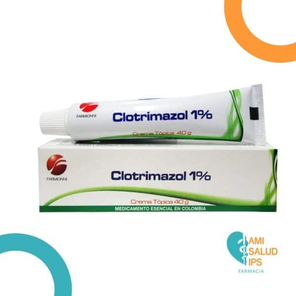 CLOTRIMAZOL 1% CREMA TOPICA TUBO*40G FARMIONI