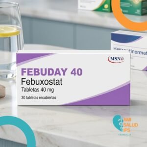 FEBUDAY FEBUXOSTAT 40MG C*30 TABLETAS RECUBIERTAS - MSN