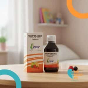 FEXOFENADINA 30MG/5ML SUSPENSION ORAL PEDIATRICO FRASCO*150ML ECAR
