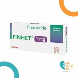 FINASTERIDE 1MG TABLETA RECUBIERTA FINHET