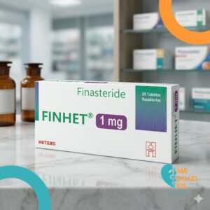 FINHET FINASTERIDE 1MG CAJA * 30 TABLETAS RECUBIERTAS HETERO