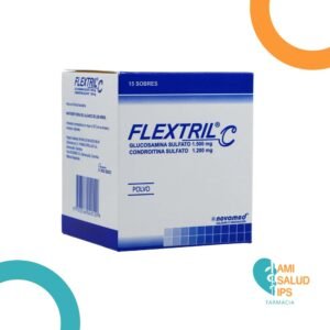 GLUCOSAMINA 1500MG + CONDROITINA 1200MG POLVO ORAL SOBRE X 5.236G FLEXTRIL C NOVAMED