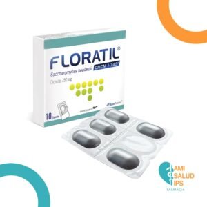 FLORATIL SACCHAROMYCES BOULARDII 250MG C*10 CAPSULAS BIOCODEX