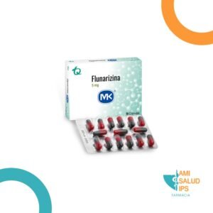 FLUNARIZINA 5MG C*30 CAPSULAS MK