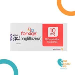 DAPAGLIFLOZINA 10MG COMPRIMIDO RECUBIERTO FORXIGA