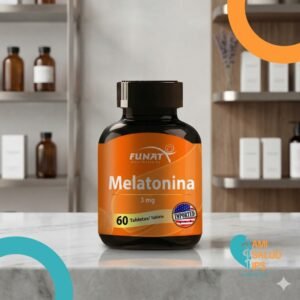 FUNAT MELATONINA 3MG FRASCO*60 TABLETAS FUNAT LABORATORIOS