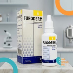 FURODERM FUROATO DE MOMETASONA 0,1% SOLUCION TOPICA FRASCO*30ML INCOBRA