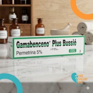 GAMABENCENO PLUS PERMETRINA 5% CREMA TOPICA TUBO*60G BUSSIE