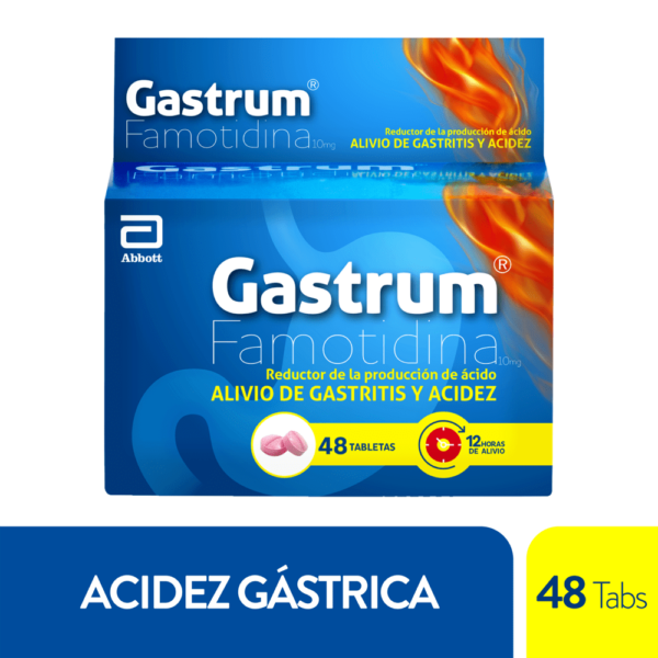 FAMOTIDINA 10MG TABLETA GASTRUM