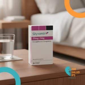 GLYXAMBI EMPAGLIFLOZINA 25MG, LINAGLIPTINA 5MG C*30 TABLETAS RECUBIERTAS BOEHRINGER