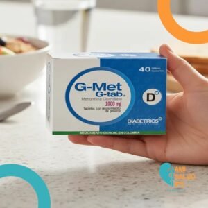 G-MET METFORMINA 1000MG C*40 TABLETAS RECUBIERTAS DE GELATINA DIABETRICS