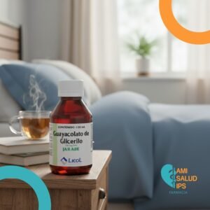 GUAYACOLATO DE GLICERILO 100MG/5ML JARABE FRASCO*120ML LICOL