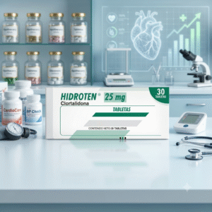 HIDROTEN CLORTALIDONA 25MG C*30 TABLETAS - FARMA DE COLOMBIA