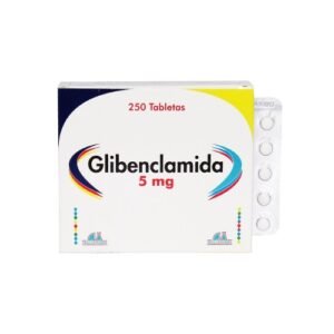 GLIBENCLAMIDA 5MG TABLETA ANGLOPHARMA