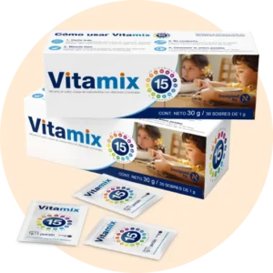 VITAMINAS ORALES PORCIONES X 30G VITAMIX 15 DESIGNED BY