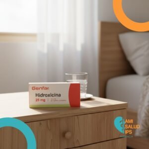 HIDROXICINA 25MG C*20 TABLETAS RECUBIERTAS GENFAR