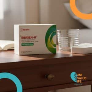 IRBIGEN-H 300/12.5 IRBESARTAN 300MG, HIDROCLOROTIAZIDA 12.5MG C*30 TABLETAS RECUBIERTAS HETERO