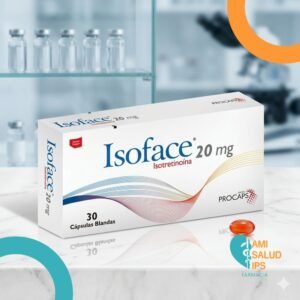 ISOFACE 20MG ISOTRETINOINA 20MG CAJA * 30 CAPSULAS BLANDAS PROCAPS
