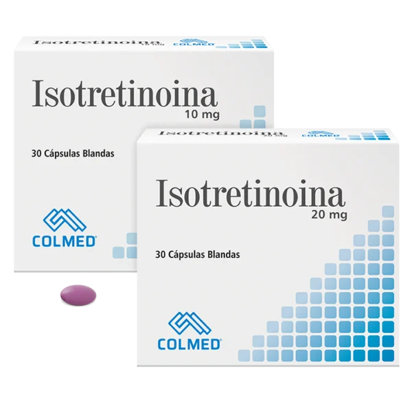 ISOTRETINOINA 20MG CAPSULA BLANDA COLMED