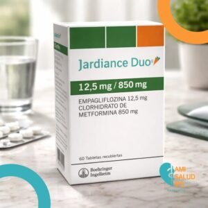 JARDIANCE DUO EMPAGLIFLOZINA 12.5MG, METFORMINA 850MG C*60 TABLETAS RECUBIERTAS - BOEHRINGER