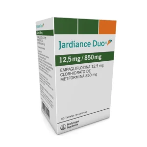 EMPAGLIFLOZINA 12.5MG + METFORMINA 850MG TABLETA RECUBIERTA JARDIANCE DUO