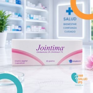 JOINTIMA CLINDAMICINA 2%, CLOTRIMAZOL 1% CREMA VAGINAL TUBO*20G + APLICADORES JOINPHARM