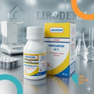 LIRODERM CROTAMITON 10% LOCION TOPICA FRASCO * 60ML LABQUIFAR