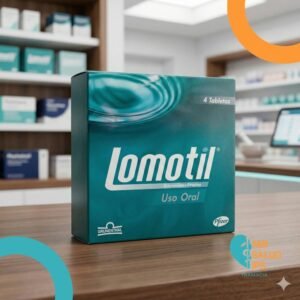 LOMOTIL ATROPINA 0.025MG, DIFENOXILATO 2.5MG C*4 TABLETAS PFIZER