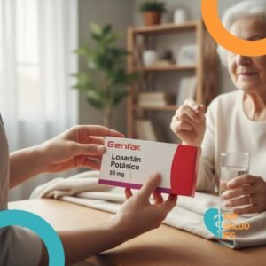 LOSARTAN POTASICO 50MG BLISTERS * 150 TABLETAS RECUBIERTAS GENFAR