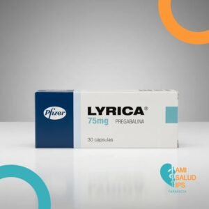 LYRICA PREGABALINA 75MG C*30 CAPSULAS PFIZER