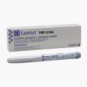 INSULINA GLARGINA 100UI/ML SOLUCION INYECTABLE LAPICERO X 3ML LANTUS SOLOSTAR SONOFI AVENTIS
