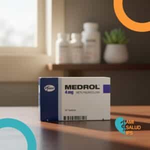 MEDROL METILPREDNISOLONA 4MG C*30 TABLETAS - PFIZER