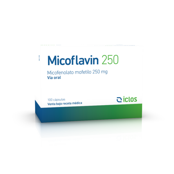 MICOFENOLATO MOFETILO 250MG CAPSULAS MICOFLAVIN