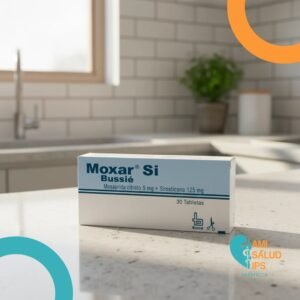 MOXAR SI MOSAPRIDA 5MG, SIMETICONA 125MG C*30 TABLETAS BUSSIE