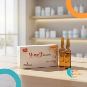 MUVETT INYECTABLE TRIMEBUTINA 50MG/5ML SOLUCION INYECTABLE C*2 AMPOLLAS - PROCAPS