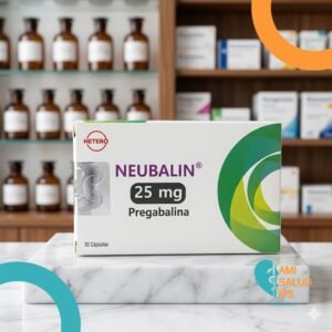 NEUBALIN 25 PREGABALINA 25MG C*30 CAPSULAS - HETERO