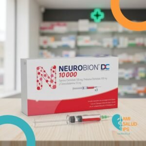 NEUROBION DC 10000 CIANOCOBALAMINA (B12) 10MG, PIRIDOXINA (B6) 100MG, TIAMINA (B1) 100MG,  SOLUCION INYECTABLE C*3 JERINGAS PRELLENADAS * 2ML - PROCTER & GAMBLE