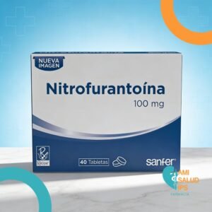 NITROFURANTOINA 100MG C*40 TABLETAS - SANFER