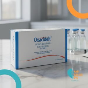 OXACIDELT OXACILINA 1G POLVO PARA RECONSTITUIR A SOLUCION INYECTABLE * 10 VIALES DELTA