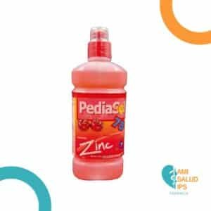 SALES DE REHIDRATACION 75 MEQ (75%) SOLUCION ORAL CON ZINC FCO*500ML PEDIASOL