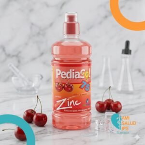 SALES DE REHIDRATACION 75 MEQ (75%) SOLUCION ORAL CON ZINC FCO*500ML PEDIASOL