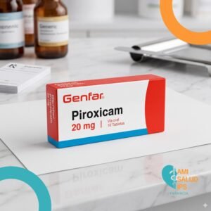 PIROXICAM 20MG C*10 TABLETAS GENFAR